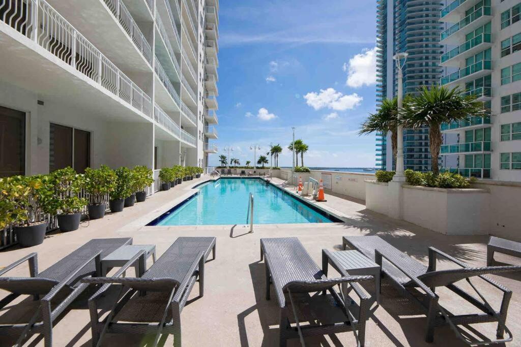 Iconic High Floor 3 Bedrooms In The Heart Of Miami Kültér fotó